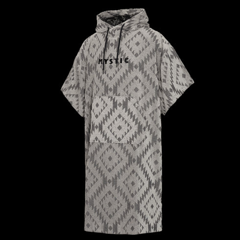 Poncho Jacquard - Black/White